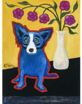 George Rodrigue. Flowers put me in the mood for Love