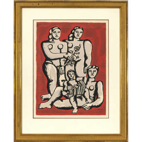 Fernand Léger. Les trois soeurs (fond rouge). 1950/51 - photo 2