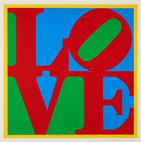 Robert Indiana. Heliotherapy Love - Foto 1