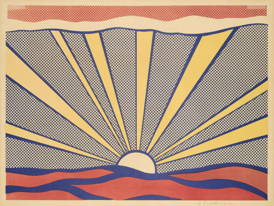 Roy Lichtenstein. Sunrise - фото 1