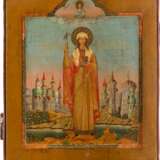 A RARE ICON SHOWING THE MARTYR ST. NINA OF GEORGIA - фото 1