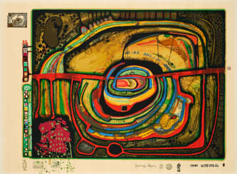 Friedensreich Hundertwasser. Eyebalance Number Five (From: Look at it on a rainy Day)