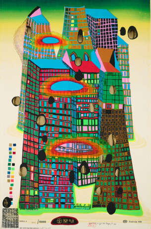 Friedensreich Hundertwasser. Good Morning City - Bleeding Town - photo 1