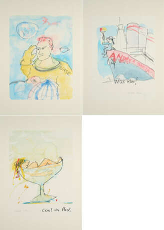 Udo Lindenberg. Mixed Lot of 3 Prints - фото 1