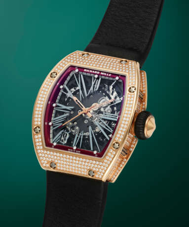 RICHARD MILLE RM023, A RARE AND ATTRACTIVE GOLD AND DIAMOND-SET AUTOMATIC WRISTWATCH - photo 2