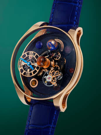 JACOB & CO. ASTRONOMIA SOLAR, A SPECTACULAR PINK GOLD MANUAL-WINDING WRISTWATCH WITH TOURBILLON - photo 2