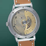 A. LANGE & SÖHNE, SAXONIA, A GOLD AND DIAMOND-SET AUTOMATIC WRISTWATCH WITH MOTHER OF PEARL DIAL - фото 3