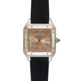 CARTIER, SANTOS DUMONT, A STEEL AND GOLD LIMITED EDITION MANUAL-WINDING WRISTWATCH MADE FOR CHINA - photo 1