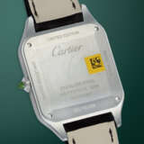 CARTIER, SANTOS DUMONT, A STEEL AND GOLD LIMITED EDITION MANUAL-WINDING WRISTWATCH MADE FOR CHINA - photo 3