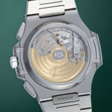 PATEK PHILIPPE, NAUTILUS REF. 5980/1A-014, AN ATTRACTIVE STAINLESS STEEL AUTOMATIC CHRONOGRAPH WRISTWATCH - фото 3