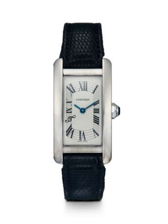 CARTIER TANK AMERICAINE REF. 2489 ‘TEATRO ALLA SCALA’, A FINE LIMITED EDITION GOLD QUARTZ WRISTWATCH - photo 1