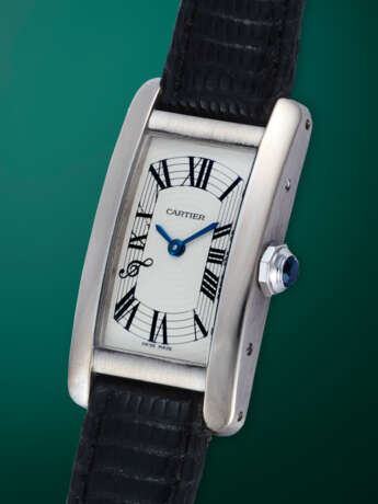 CARTIER TANK AMERICAINE REF. 2489 ‘TEATRO ALLA SCALA’, A FINE LIMITED EDITION GOLD QUARTZ WRISTWATCH - photo 2