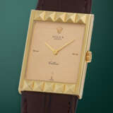 ROLEX, CELLINI REF. 5078, A FINE GOLD RECTANGULAR MANUAL-WINDING WRISTWATCH - photo 2