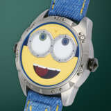 KONSTANTIN CHAYKIN, MINIONS, A LIMITED EDITION TITANIUM WRISTWATCH WITH AN UNUSUAL TIME AND MOONPHASE INDICATION - photo 2