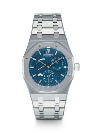 AUDEMARS PIGUET, ROYAL OAK REF. 26120ST, A FINE STAINLESS STEEL AUTOMATIC DUAL TIME WRISTWATCH - photo 1