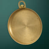 HERMES, WORLDTIME, A FINE GILT BRASS WORLD TIME POCKET WATCH - photo 3