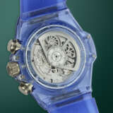 HUBLOT BIG BANG UNICO SAPPHIRE, A LIMITED EDITION AUTOMATIC CHRONOGRAPH WITH A BLUE SAPPHIRE CASE - Foto 3