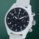 IWC, PILOT’S WATCH CHRONOGRAPH TOP GUN EDITION “LAKE TAHOE”, AN ATTRACTIVE WHITE CERAMIC AUTOMATIC WRISTWATCH - фото 2