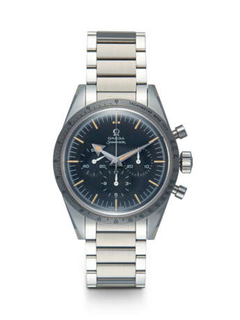 OMEGA, SPEEDMASTER ‘57, A LIMITED EDITION STEEL MANUAL-WINDING CHRONOGRAPH MADE FOR THE 60th ANNIVERSARY - фото 1