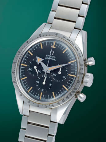 OMEGA, SPEEDMASTER ‘57, A LIMITED EDITION STEEL MANUAL-WINDING CHRONOGRAPH MADE FOR THE 60th ANNIVERSARY - фото 2