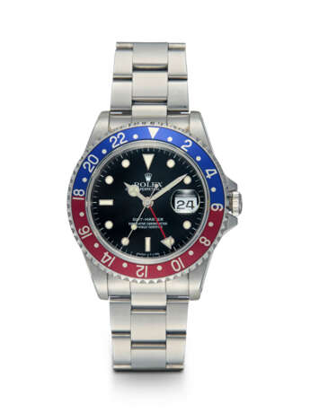 ROLEX, GMT-MASTER REF. 16700, A STEEL AUTOMATIC DUAL TIME WRISTWATCH WITH BRACELET - фото 1