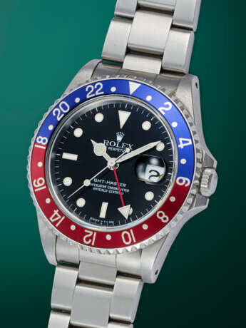 ROLEX, GMT-MASTER REF. 16700, A STEEL AUTOMATIC DUAL TIME WRISTWATCH WITH BRACELET - фото 2