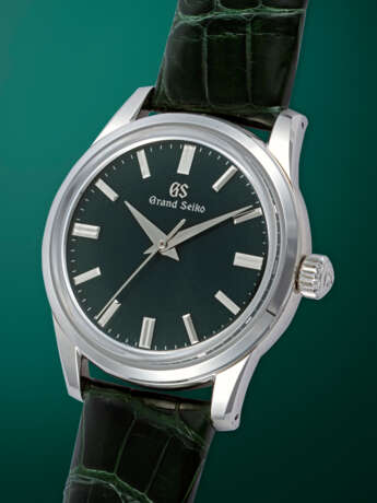 GRAND SEIKO, REF. SBGW285G, A FINE STAINLESS STEEL MANUAL-WINDING WRISTWATCH - Foto 2