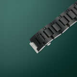 CARTIER, PASHA REF. 2790, A STEEL AUTOMATIC WRISTWATCH WITH BLACK RUBBERISED STEEL BRACELET - фото 5