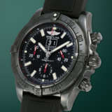 BREITLING, BLACKBIRD REF. M44359, A LIMITED EDITION DLC STAINLESS STEEL AUTOMATIC CHRONOGRAPH - фото 2