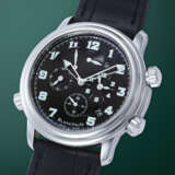 BLANCPAIN LEMAN REVEIL GMT, A STAINLESS STEEL AUTOMATIC DUAL TIME WRISTWATCH WITH ALARM FUNCTION - photo 2