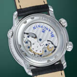 BLANCPAIN LEMAN REVEIL GMT, A STAINLESS STEEL AUTOMATIC DUAL TIME WRISTWATCH WITH ALARM FUNCTION - photo 3