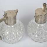 Crystal decanters with silver finish (2 pcs.) Crystal Early 20th century - photo 3