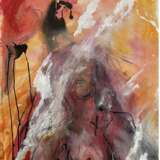 Ulla Martinmaki Nude Painting Mixed Media 21st Century Finland Paper 21th century - photo 2