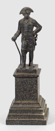 Kleine Statuette König Friedrich II. von Preußen - Foto 1