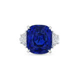 SAPPHIRE AND DIAMOND RING - photo 4