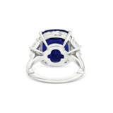 SAPPHIRE AND DIAMOND RING - photo 6