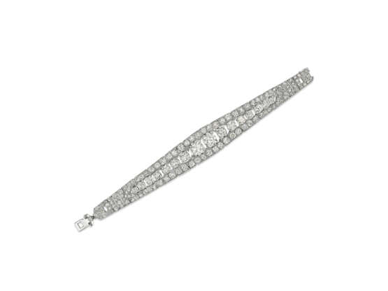 CARTIER ART DECO DIAMOND BRACELET - фото 1