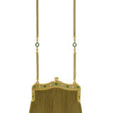 ANTIQUE EMERALD AND DIAMOND EVENING BAG - Foto 1