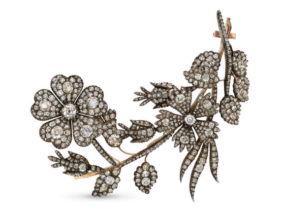 ANTIQUE DIAMOND BROOCH - фото 1