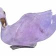 Amethyst figurine Swan - One click purchase