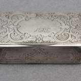 Coffre &agrave; tabac en argent avec dorure Argent Other style Early 20th century - photo 1