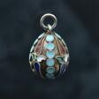 Faberge-style pendant egg - One click purchase