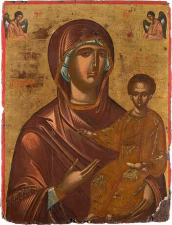 A MONUMENTAL ICON SHOWING THE HODIGITRIA MOTHER OF GOD - фото 1