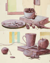 Jan Dörre. Mixed lot of 2 works on paper