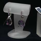 Gold jewelry set with amethysts and pink sapphires Gold Other style 21th century - photo 10