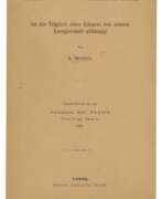 Antiquarische Bücher. EINSTEIN, Albert (1879-1955)