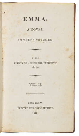 [AUSTEN, Jane (1775-1817)] - photo 2