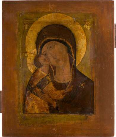 A RARE ICON SHOWING THE IGOREVSKAYA MOTHER OF GOD - photo 1