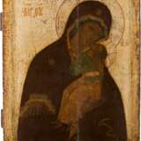 A RARE AND LARGE ICON SHOWING THE MOTHER OF GOD OF JAROSLAVL - Foto 1