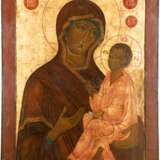 A MONUMENTAL ICON SHOWING THE TIKHVINSKAYA MOTHER OF GOD FROM A CHURCH ICONOSTASIS - photo 1